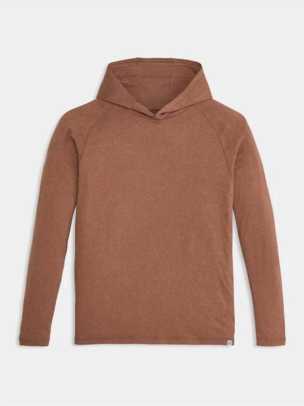 NEW GENTEAL men's wander long sleeve hoodie in sedona